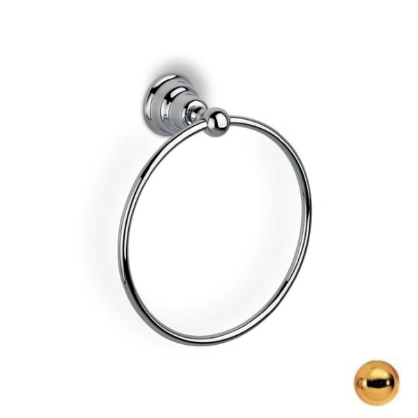 Flab Canova рушникотримач кільце для ванної 348/A oro