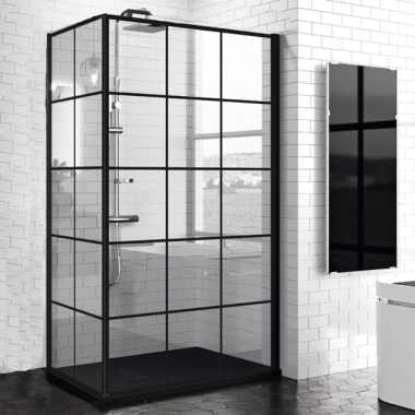 Vismara Vetro Linea душова кабіна кутова 120x90 см