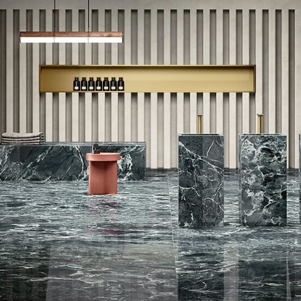 Fiandre Marble Lab Alpi Chiaro Venato плитка керамограніт