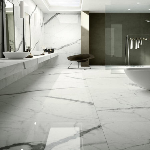 Fiandre Marble Lab Calacatta Statuario плитка керамограніт