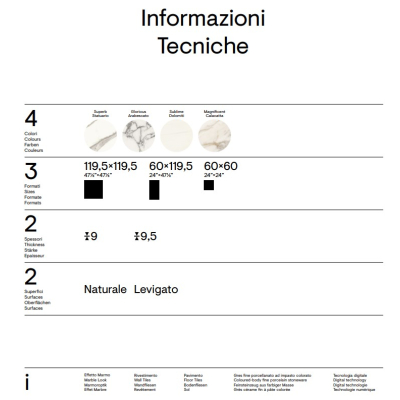 Керамограніт Ceramiche Piemme - Majestic pure selection