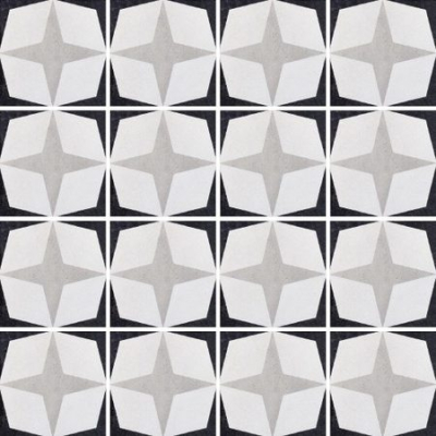 Керамічна плитка для підлоги та стін Fioranese - Cementine Black & White