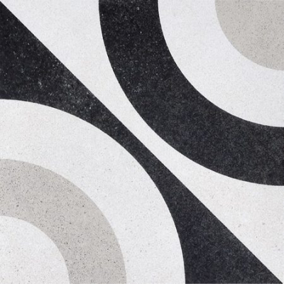Керамічна плитка для підлоги та стін Fioranese - Cementine Black & White