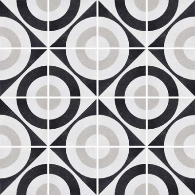 Керамічна плитка для підлоги та стін Fioranese - Cementine Black & White