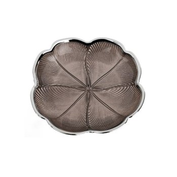 Argenesi Quadrifoglio marrone tabacco блюдо 15 см