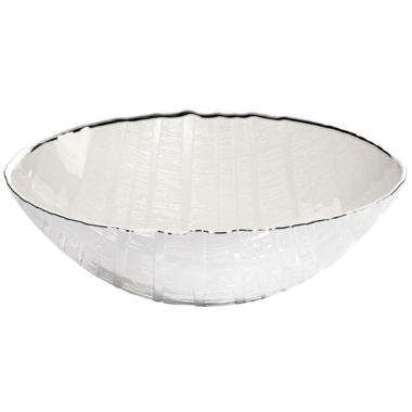 Argenesi Wood bianco perla блюдо 26 см