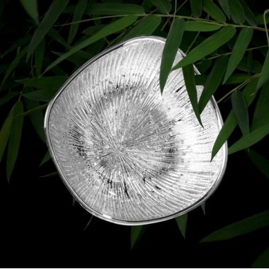 Argenesi Zen silver блюдо 30 см