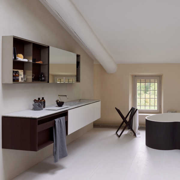 Раковина Agape - Flat XL Ottocento 001 countertop in support вбудована