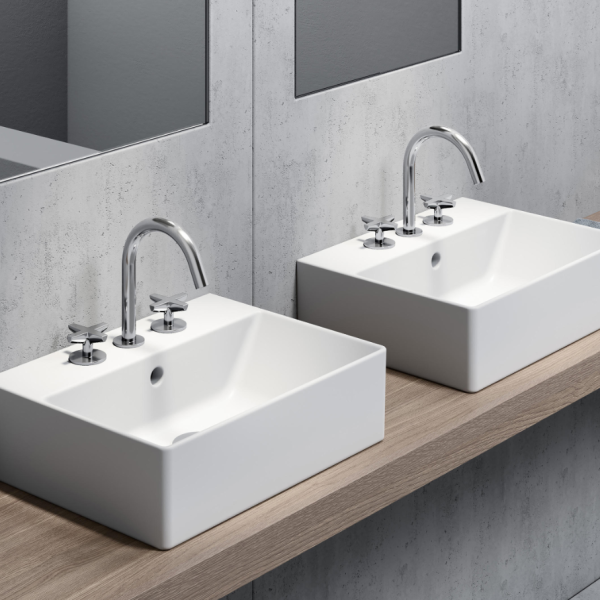 Раковина накладна GSI - Kube X 45x35