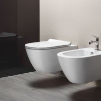 Підвісний унітаз GSI - Pura 55 x 36 білий мат