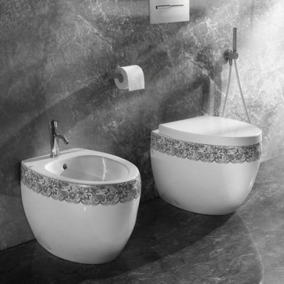 AeT Oval Decor унітаз з декором 