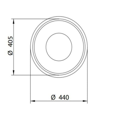 AeT Pillar раковина підлогова  L103 44см
