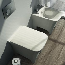 ArtCeram Cow біде біле підлогове CWB002