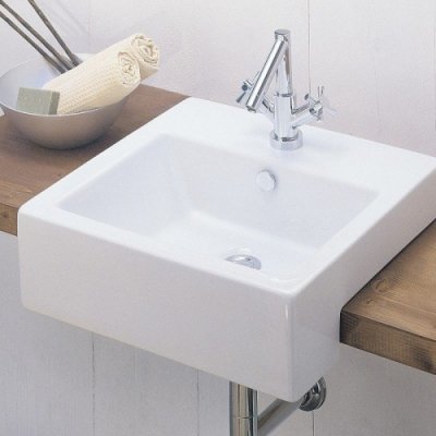 ArtCeram вбудована раковина Quadro Semincasso QUL004