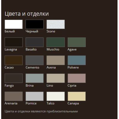 Cielo Shui comfort раковина накладна кольорова SHCOLAT40