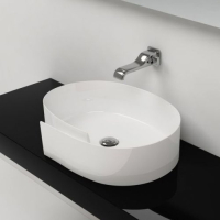 Раковина накладна Flaminia - Roll RL56L Раковина накладна Flaminia - Roll RL56L