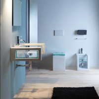 GSG Glass раковина підвісна біла GLLAME120 GSG Glass раковина підвісна біла GLLAME120