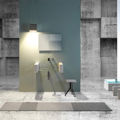 GSG Glass раковина підвісна біла GLLAME120