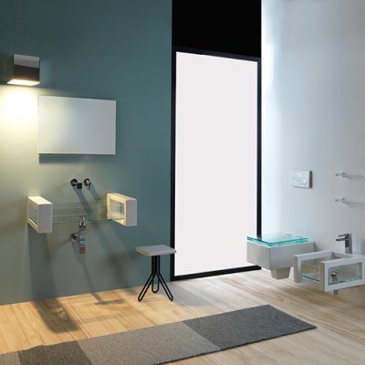 GSG Glass раковина підвісна біла GLLAME120