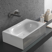 Hatria Valley раковина накладна біла Y1GD01