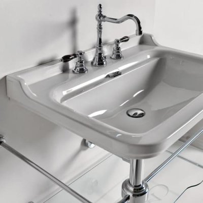 Kerasan Waldorf раковина з металевою структурою 150 см