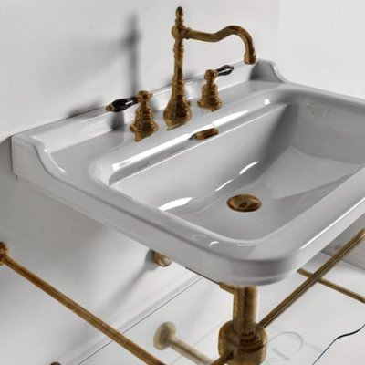 Kerasan Waldorf раковина з металевою структурою 150 см