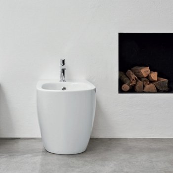 Nic Design Ovvio біде біле підлогове 004 432