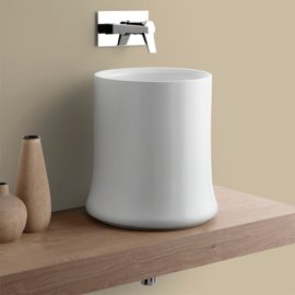 Simas Sharp накладна раковина висока SH10