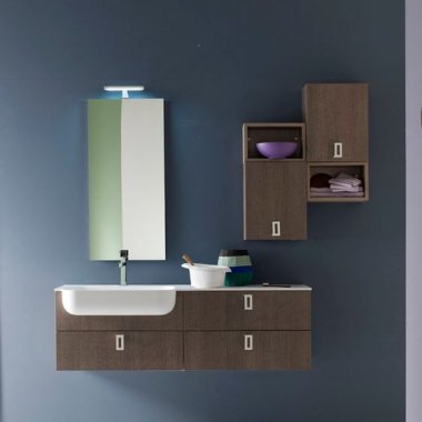 Меблі для ванної кімнати Arcom E.Ly 33 141 x 38/53 см