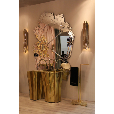 Maison Valentina Eden раковина окремостояща золото